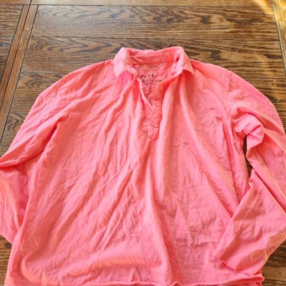 Frank & Eileen Pink Long Sleeve Top - Picture 2 of 6